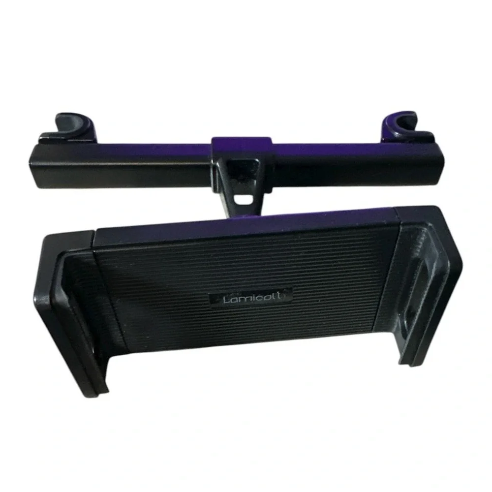 Lamicall Car Tablet Headrest Holder for Back Seat - Adjustable - Black -‎ Travel